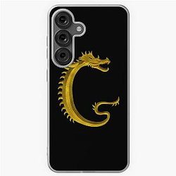 Letter of the Dragonfont Initial Capital Monogram (Dragon) Samsung Galaxy Case