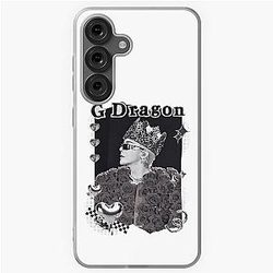 G Dragon Kpop Soloist from Big Bang Black Collage Design Samsung Case