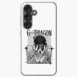 G-Dragon K-pop Soloist from Big Bang Monochrome Classic Samsung Galaxy Soft Case