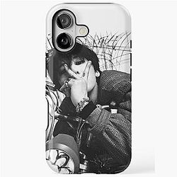 G-DRAGON Übermensch black white poster 2025 World Tour comeback Big Bang kpop iPhone Tough Case
