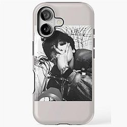 G-Dragon Bermensch Black And White Poster 2025 World Tour Comeback Big Bang Kpop iPhone Tough Case