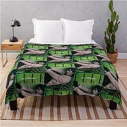 G-Dragon Übermensch green2025 World Tour comeback Big Bang kpop group Throw Blanket