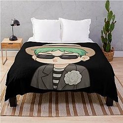 G-Dragon Kpop Art Throw Blanket