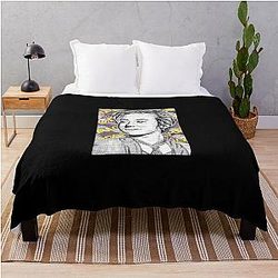 Stipple G-Dragon Tank Throw Blanket
