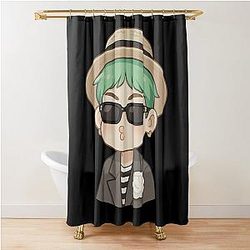 G-Dragon K-Pop Art Shower Curtain