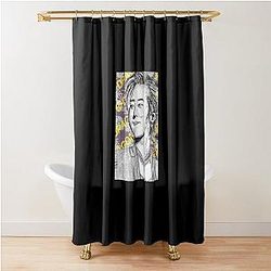 Stipple G-Dragon Tank Shower Curtain