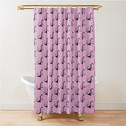 Halloween Party Meet Loch Ness Dragon Spooky By Merch Limited Edition Perfect Shower Curtain