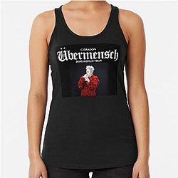 GDRAGON Übermensch poster 2025 World Tour comeback Big Bang Kpop group Racerback Tank Top
