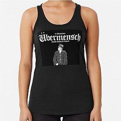 G-DRAGON Übermensch poster 2025 World Tour comeback Big Bang kpop group Racerback Tank Top