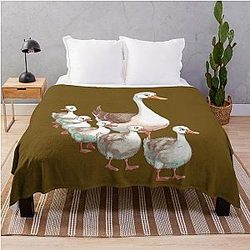 Life Is Better With Goose Throw Blanket