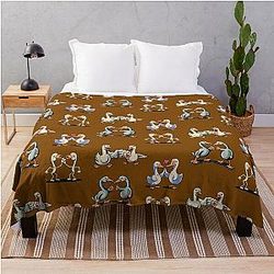 Life Is Better With Geese Throw Blanket