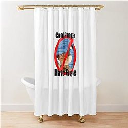 Cool People Hate Geese Shower Curtain