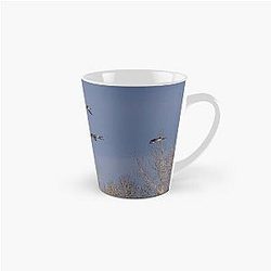 Canada Geese in Flight. Mug