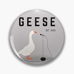Geese Band Graphic Pin