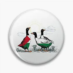 Palestine Geese Pin