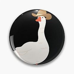 Geese Band Graphic Pin