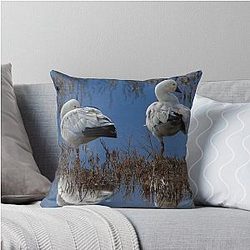 Ross Geese Throw Pillow