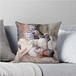 The Geese Lorca Throw Pillow