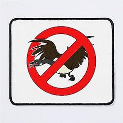 Canadian Geese Allowed Mouse Pad