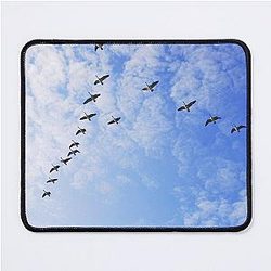 Geese in Formation Mouse Pad