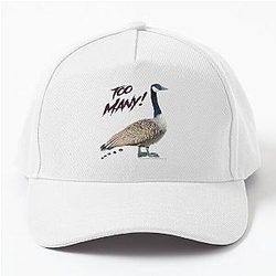 Too Many Geese for Light Backgrounds Baseball Cap