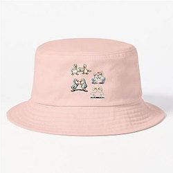 Life is better with geese bucket hat