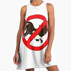 Canadian Geese Hissing Dress
