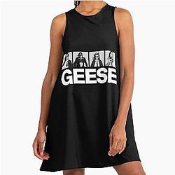 Geese Band A Line Dress