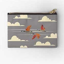 Gaggle of Geese Zipper Pouch