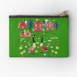 Life is Better with Geese Zipper Pouch