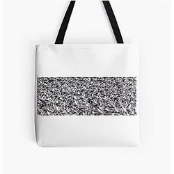 Snow Geese Over Print Tote Bag