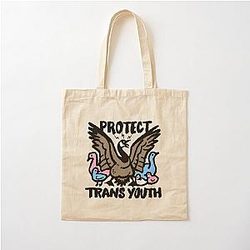 Protect Youth Geese Cotton Tote Bag