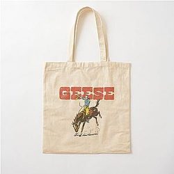 Geese Retro Cotton Tote Bag