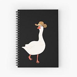 Geese Band NoteBOO&lt ; removed > Notebook & Spiral
