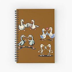 Life is better with geese notebook