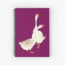 Two White Goose Notebook