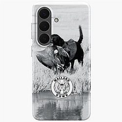 Dog Hunting Geese Mallard Down Soft Case