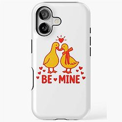 Geese Adorable Love Birds Graphic iPhone Tough Case