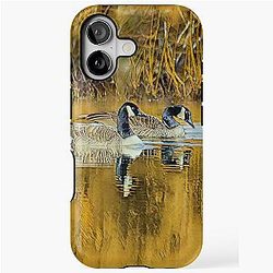 On Golden iPhone Case