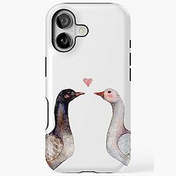 Geese Love Thumbnail Case