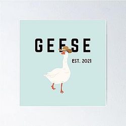Geese Band Graphic Poster