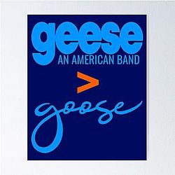 Geese Poster