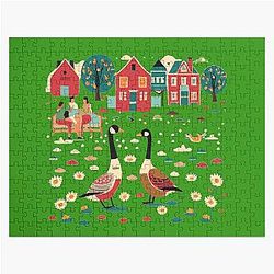 Life Is Better With Geese Jig Saw Puzzle