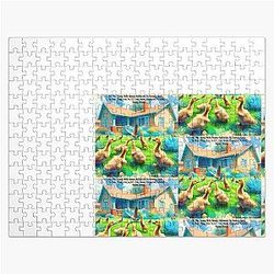 Wild Geese Playing Puzzle