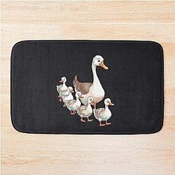 Life is Better with Geese Bath Mat