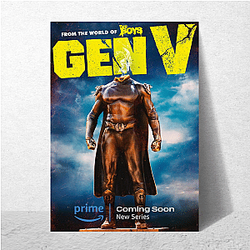 Gen V explores the students' moral boundaries and physical abilities Gen V Posters