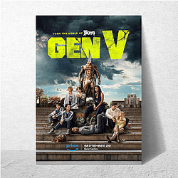 Gen V is a spin-off from the successful television show The Boys Gen V Posters