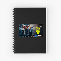 Gen V stars the talented actresses Jaz Sinclair and Lizze Broadway Gen V Notebook