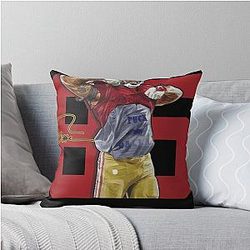 George Kittle Made Them Cry Throw Pillow