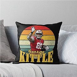 George Kittle Throw Pillow